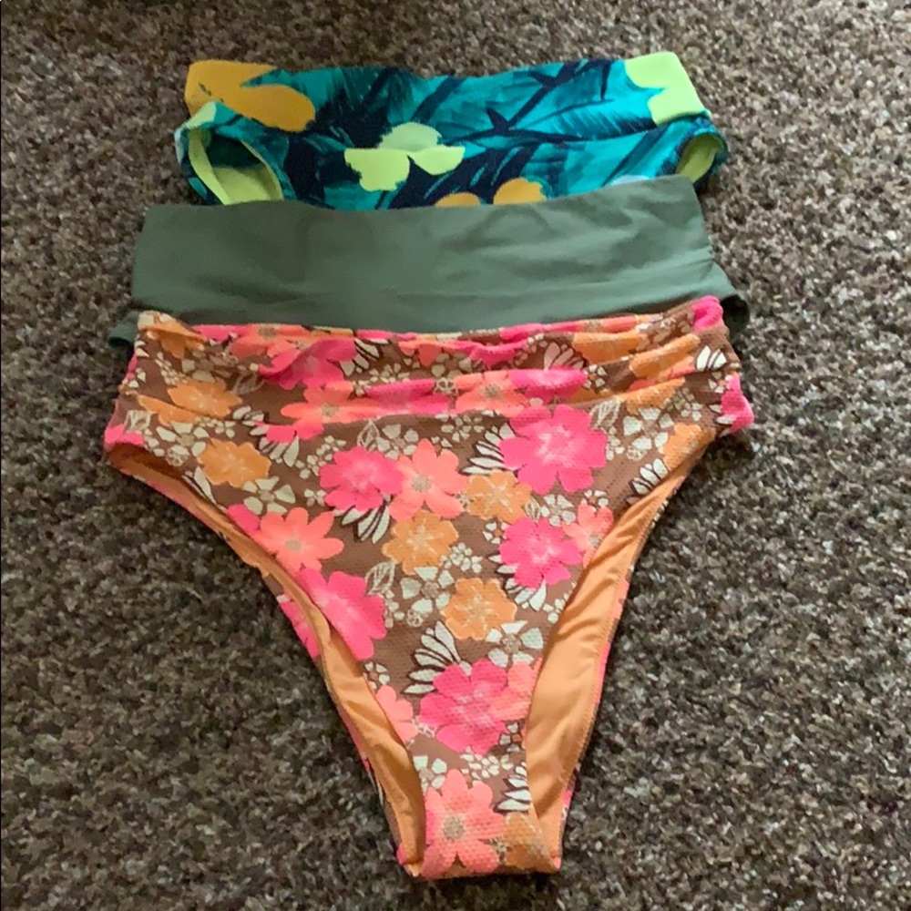 Lot of 3 American eagle swim suit bottoms